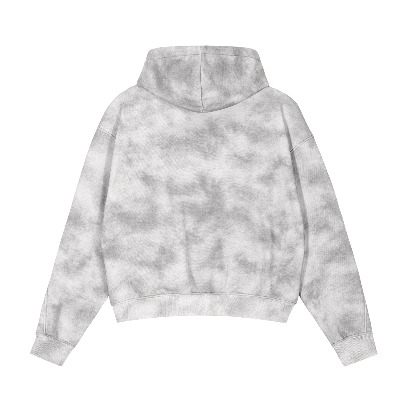Believers Dirty Washed Zip-Up Fleece Hoodie