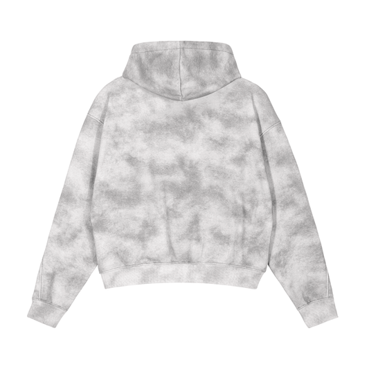 Believers Dirty Washed Zip-Up Fleece Hoodie