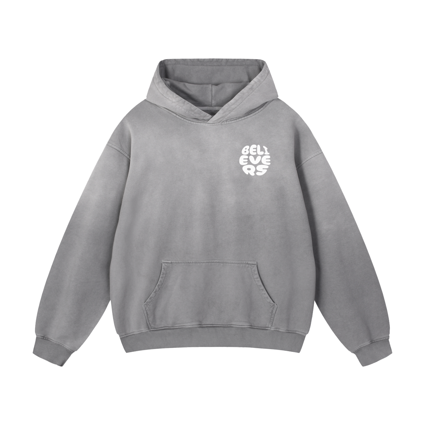 Believers Heavyweight Sunfade Oversized Hoodie