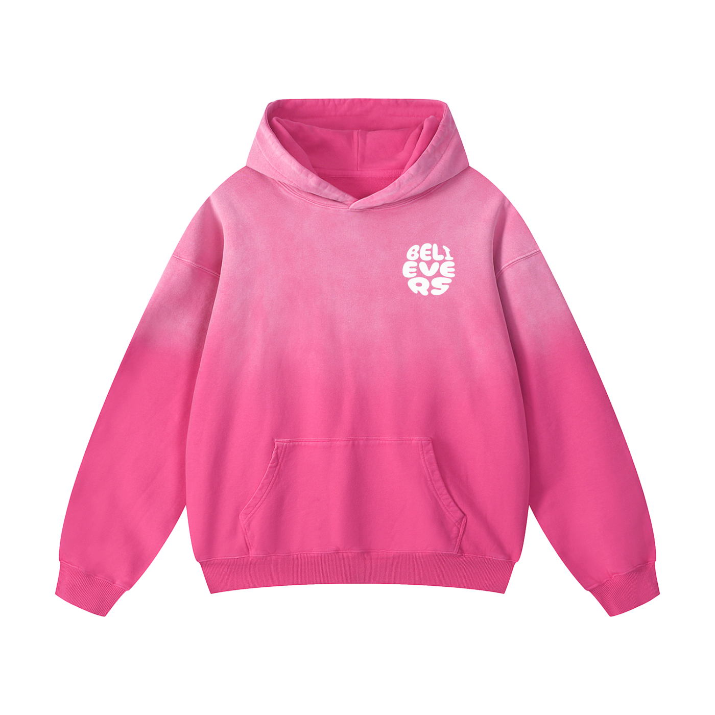 Believers Heavyweight Sunfade Oversized Hoodie