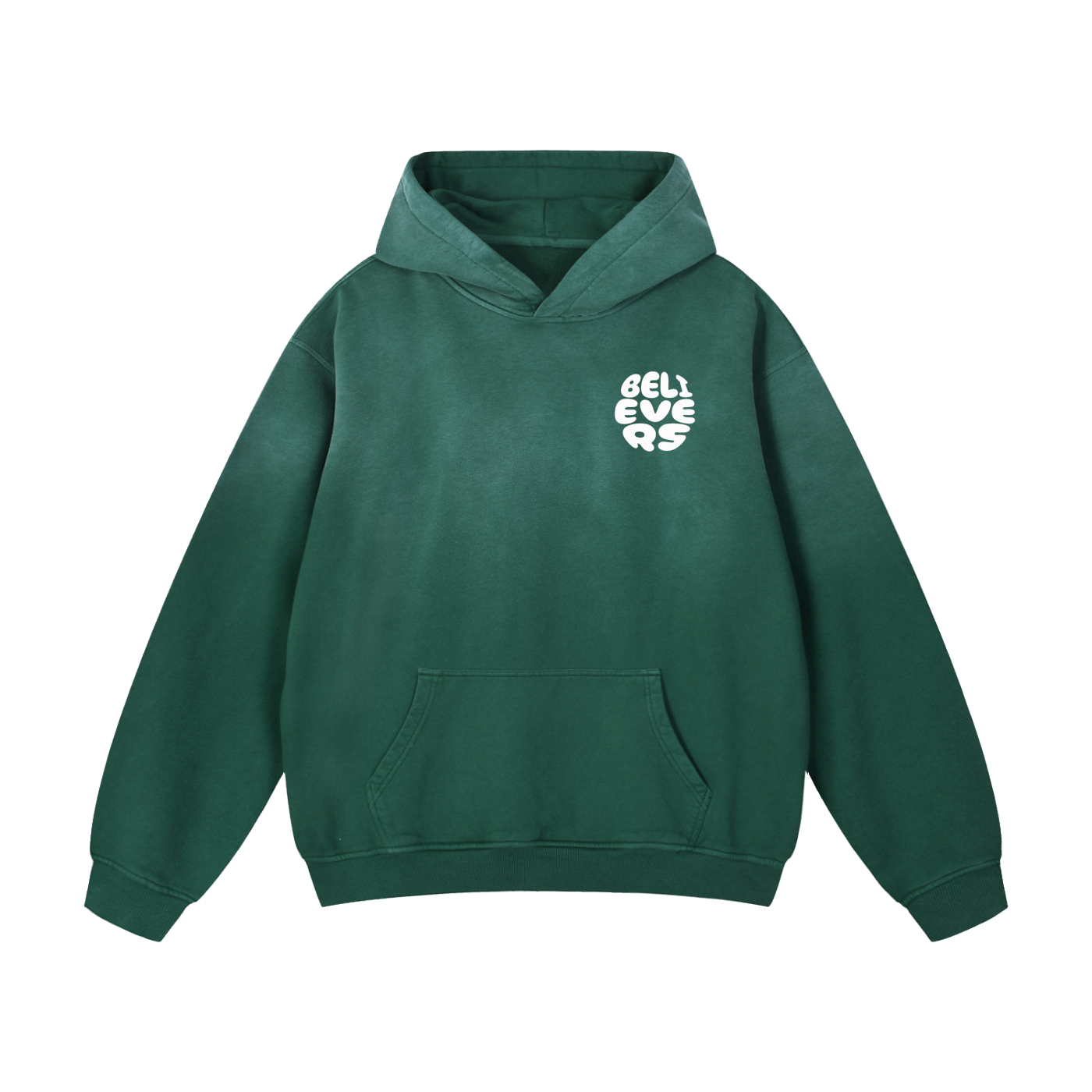 Believers Heavyweight Sunfade Oversized Hoodie