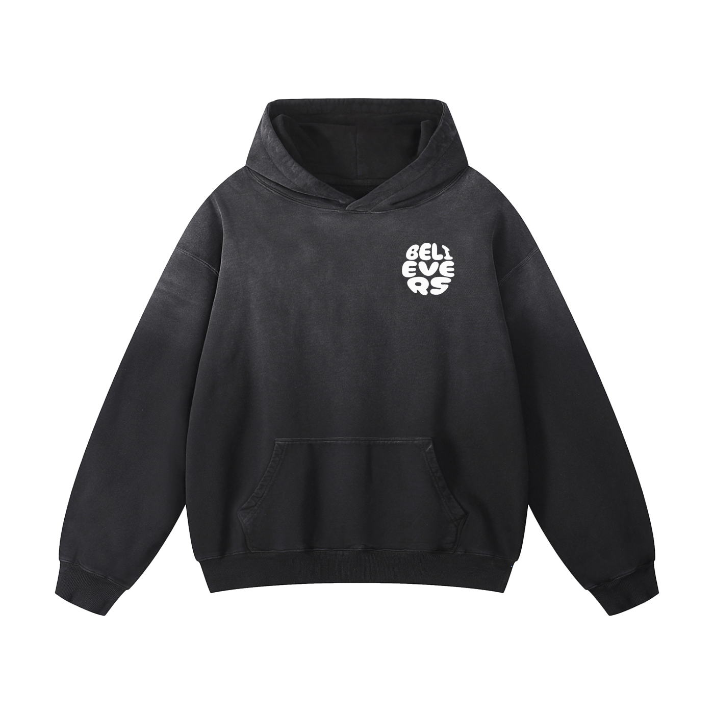 Believers Heavyweight Sunfade Oversized Hoodie