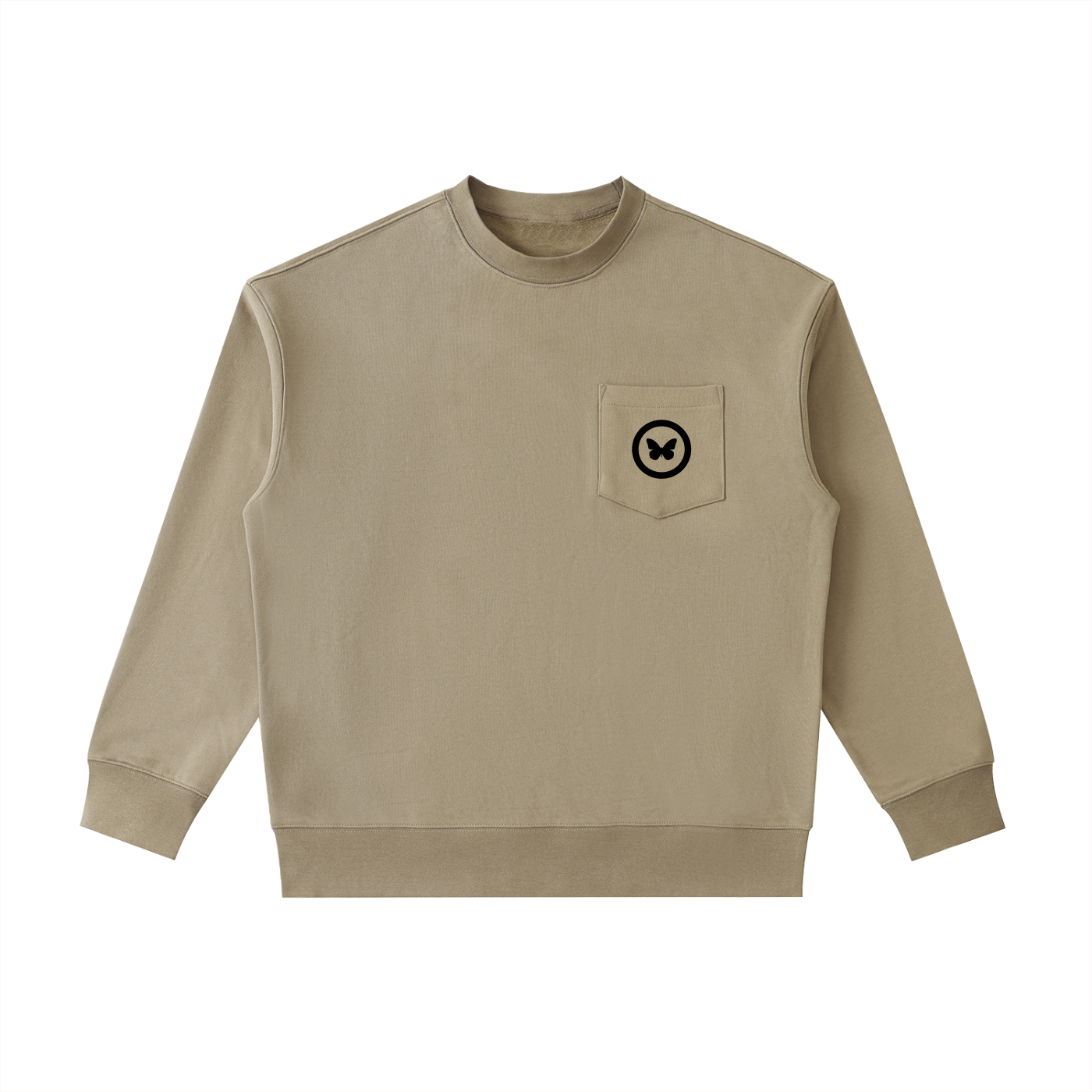 Believers Heavyweight Patch Pocket Crewneck Sweatshirt