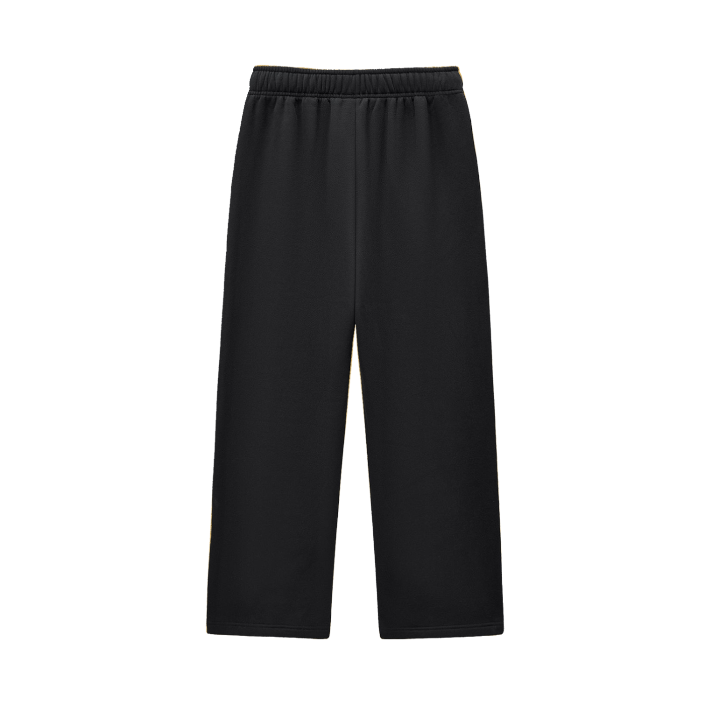 Believers Contrast-Stitched Fleece Sweatpants Size Chart