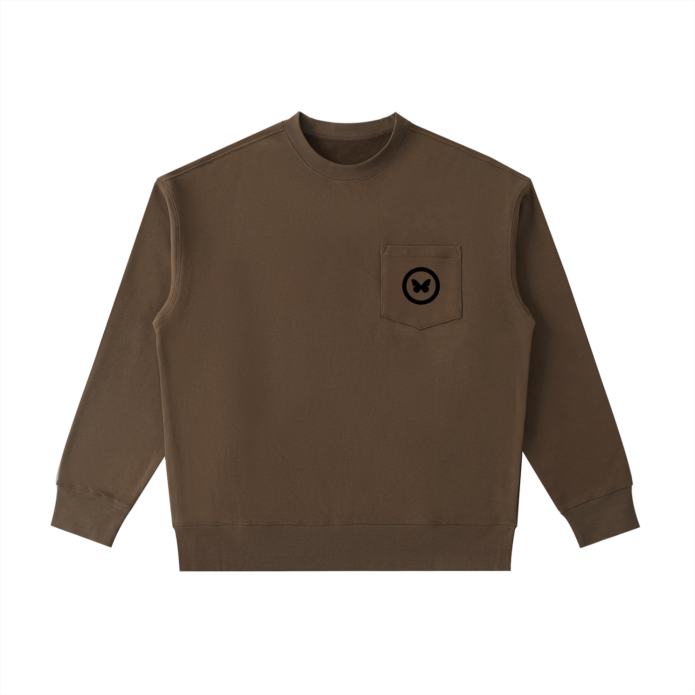Believers Heavyweight Patch Pocket Crewneck Sweatshirt